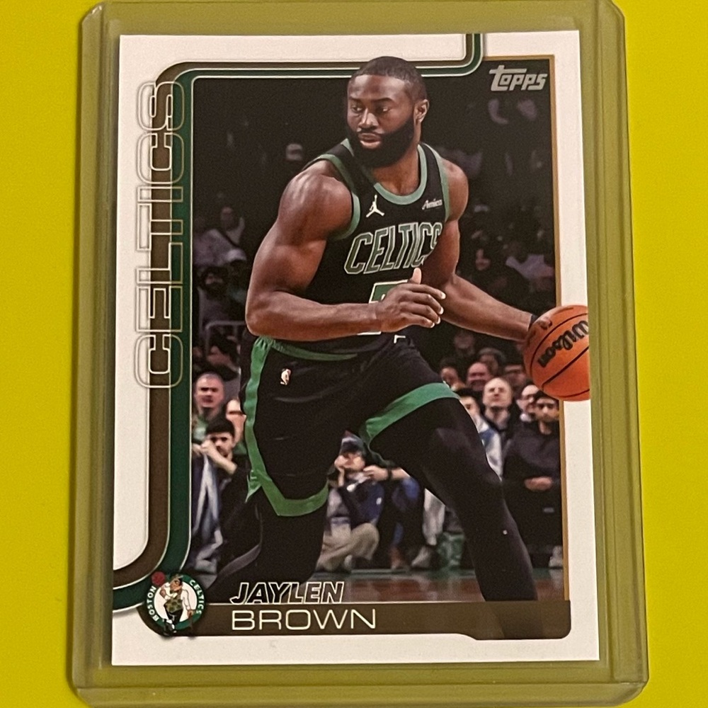 Jaylen Brown #2 2025-26 Topps Basketball Trading Card